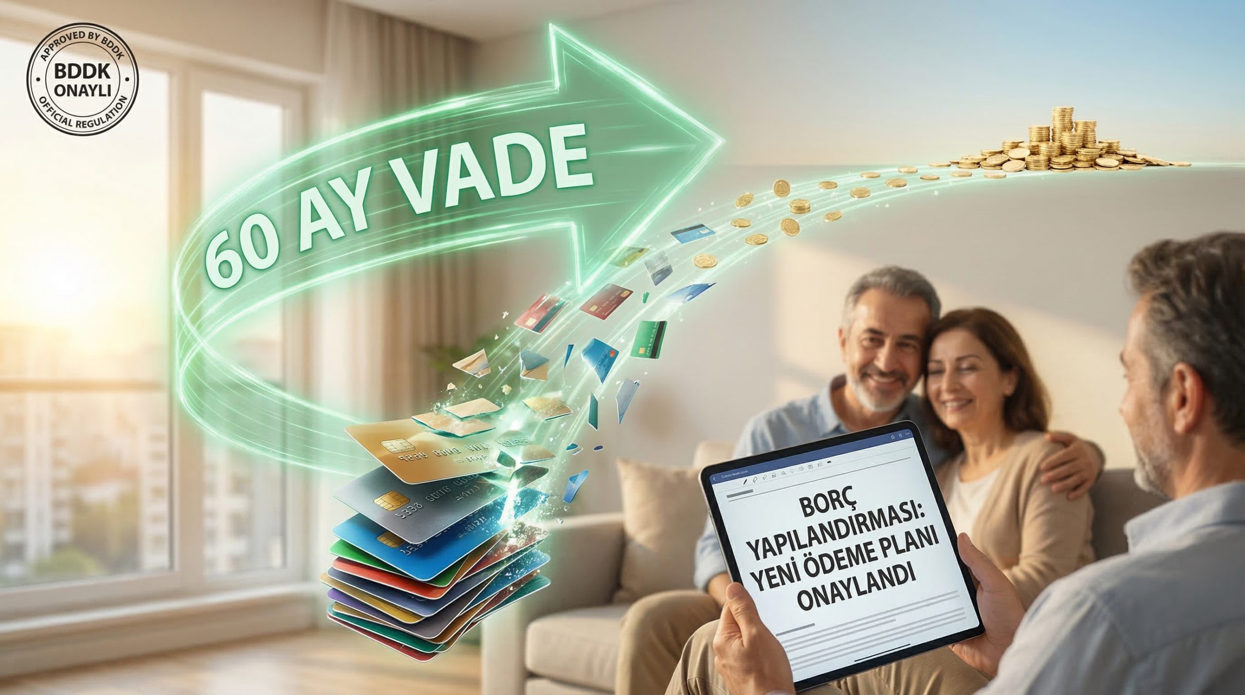 Kredi Kartı Borcu Olanlara Müjde: 60 Ay Vadeli Yapılandırma Fırsatı Başladı