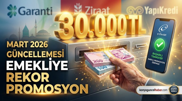 2026 Emekli Promosyonlarında Mart Depremi: 30 Bin TL’yi Aşan Ödemeler Başladı! Hangi Banka Ne Kadar Veriyor?