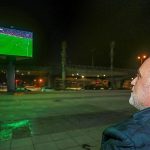 Canik’te Milli Maç Heyecanı Dev Ekranla Paylaşıldı