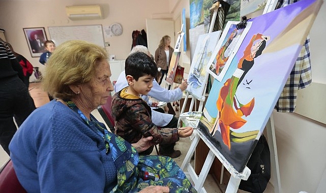 Konak’ın İleri Yaş Merkezi’nde bayram neşesi