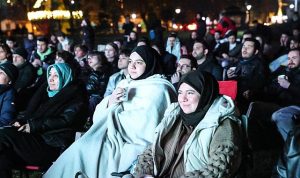 Milli Maç Heyecanı Çankaya Parklarında Yaşandı