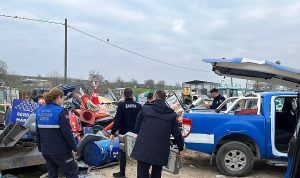 Nilüfer’de yaya yolları işgallerden arındırıldı